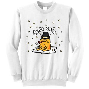 Gudetama The Lazy Egg Japan Don't Care Japan Sweatshirt