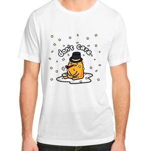 Gudetama The Lazy Egg Japan Don't Care Japan Adult ChromaSoft Performance T-Shirt