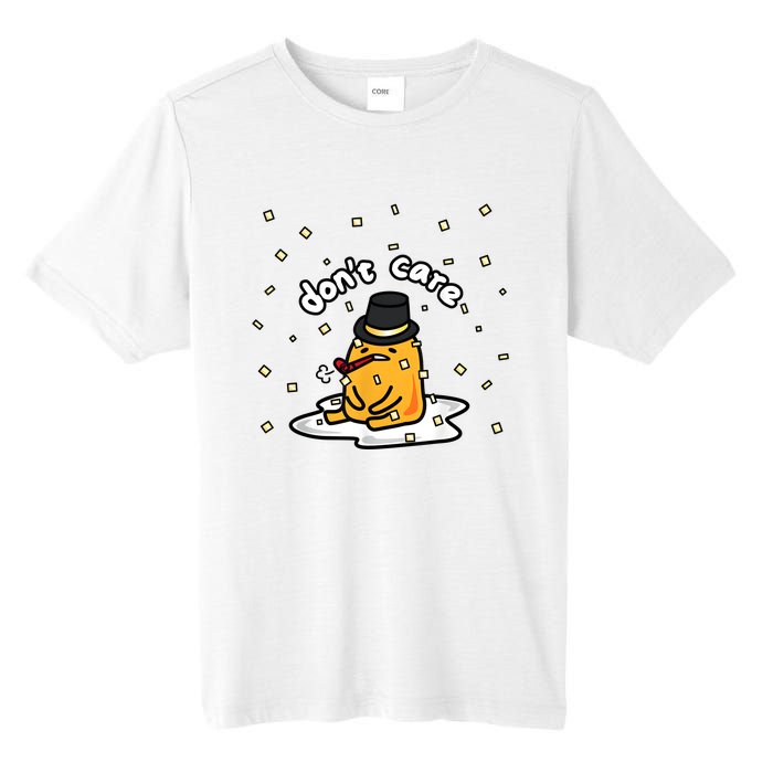 Gudetama The Lazy Egg Japan Don't Care Japan Tall Fusion ChromaSoft Performance T-Shirt