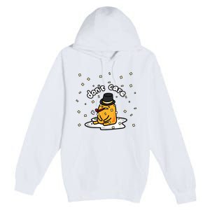 Gudetama The Lazy Egg Japan Don't Care Japan Premium Pullover Hoodie