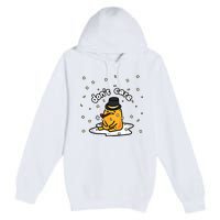 Gudetama The Lazy Egg Japan Don't Care Japan Premium Pullover Hoodie