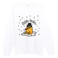 Gudetama The Lazy Egg Japan Don't Care Japan Premium Crewneck Sweatshirt