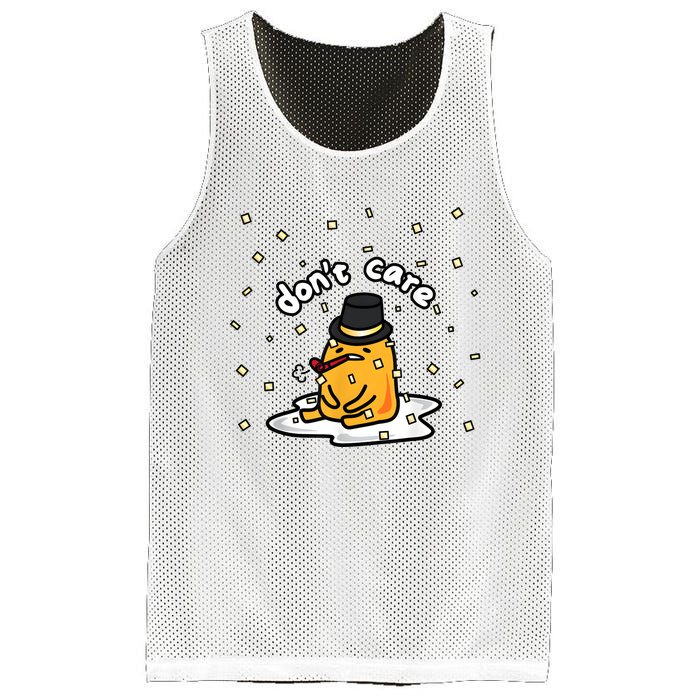 Gudetama The Lazy Egg Japan Don't Care Japan Mesh Reversible Basketball Jersey Tank