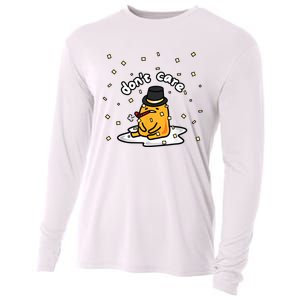 Gudetama The Lazy Egg Japan Don't Care Japan Cooling Performance Long Sleeve Crew