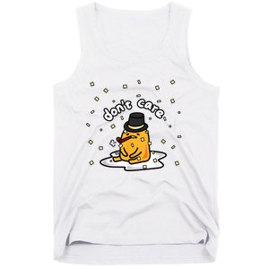 Gudetama The Lazy Egg Japan Don't Care Japan Tank Top