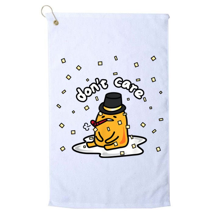 Gudetama The Lazy Egg Japan Don't Care Japan Platinum Collection Golf Towel