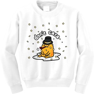 Gudetama The Lazy Egg Japan Don't Care Japan Kids Sweatshirt