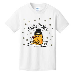 Gudetama The Lazy Egg Japan Don't Care Japan Kids T-Shirt