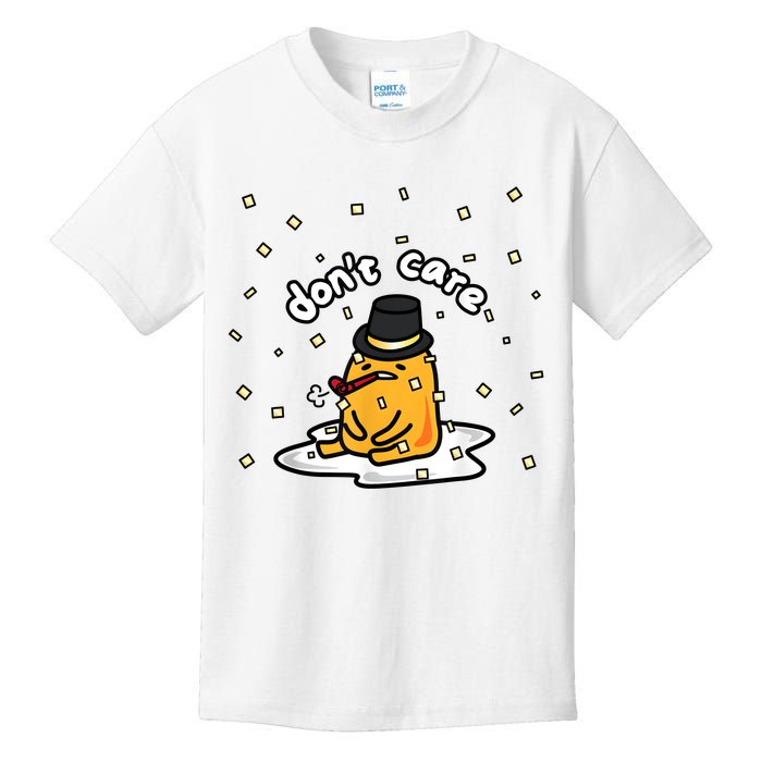 Gudetama The Lazy Egg Japan Don't Care Japan Kids T-Shirt