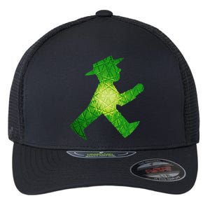 Green Traffic Light Man Ampelmann GrüN Flexfit Unipanel Trucker Cap