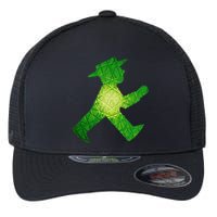 Green Traffic Light Man Ampelmann GrüN Flexfit Unipanel Trucker Cap