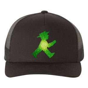 Green Traffic Light Man Ampelmann GrüN Yupoong Adult 5-Panel Trucker Hat