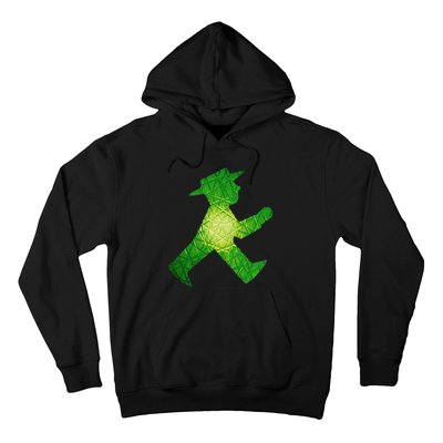 Green Traffic Light Man Ampelmann GrüN Hoodie