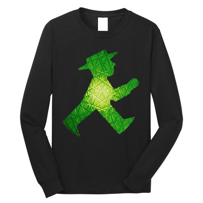 Green Traffic Light Man Ampelmann GrüN Long Sleeve Shirt