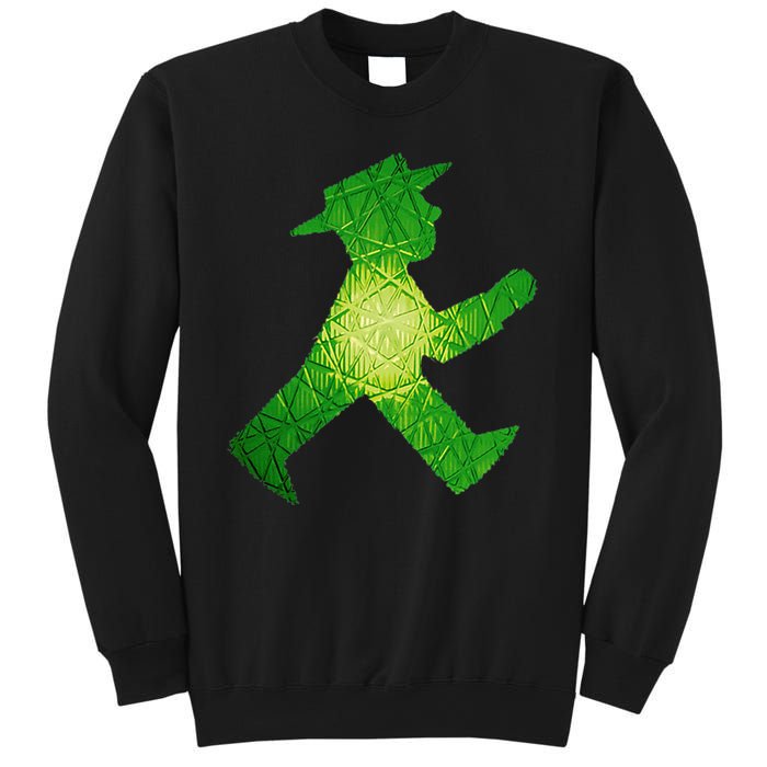 Green Traffic Light Man Ampelmann GrüN Sweatshirt