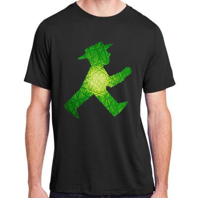 Green Traffic Light Man Ampelmann GrüN Adult ChromaSoft Performance T-Shirt