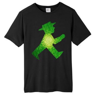 Green Traffic Light Man Ampelmann GrüN Tall Fusion ChromaSoft Performance T-Shirt