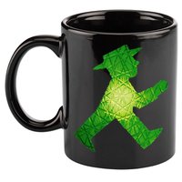 Green Traffic Light Man Ampelmann GrüN 11oz C Handle Ceramic Mug