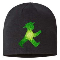 Green Traffic Light Man Ampelmann GrüN Sustainable Beanie