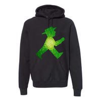 Green Traffic Light Man Ampelmann GrüN Premium Hoodie