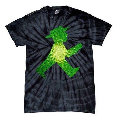 Green Traffic Light Man Ampelmann GrüN Tie-Dye T-Shirt