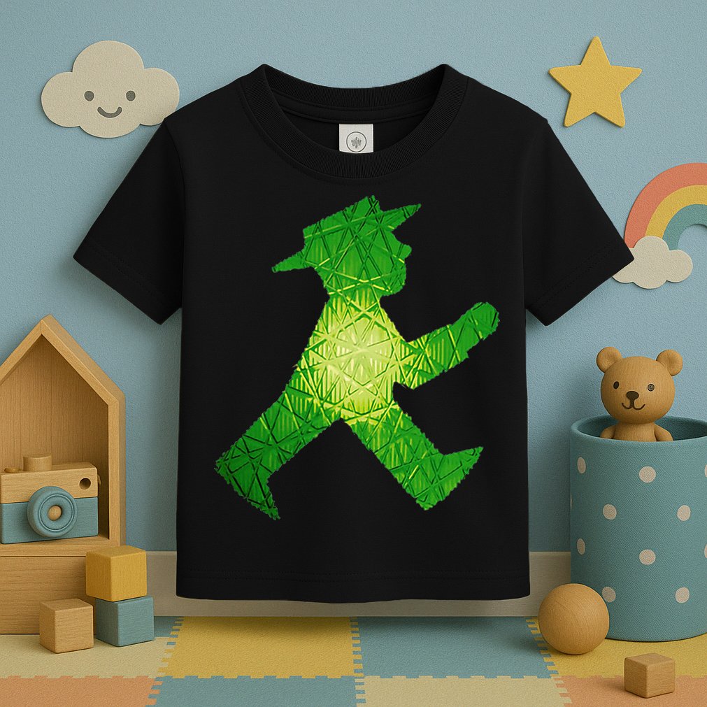 Green Traffic Light Man Ampelmann GrüN Toddler T-Shirt