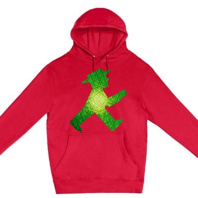 Green Traffic Light Man Ampelmann GrüN Premium Pullover Hoodie