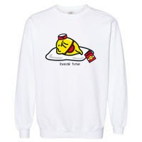 Gudetama The Lazy Egg Diner Server Break Time Garment-Dyed Sweatshirt