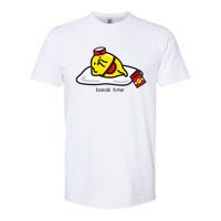 Gudetama The Lazy Egg Diner Server Break Time Softstyle CVC T-Shirt