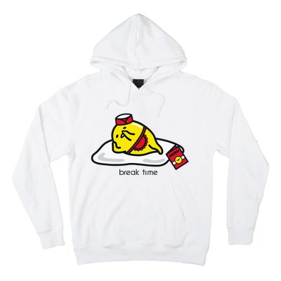 Gudetama The Lazy Egg Diner Server Break Time Hoodie