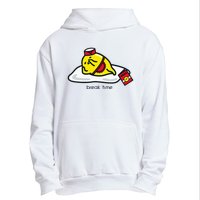 Gudetama The Lazy Egg Diner Server Break Time Urban Pullover Hoodie