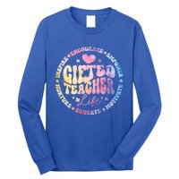 Gifted Teacher Life Appreciation Week Back To School Gift Long Sleeve Shirt