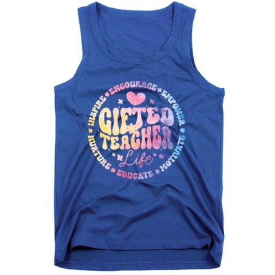 Gifted Teacher Life Appreciation Week Back To School Gift Tank Top