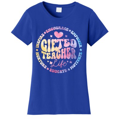 Gifted Teacher Life Appreciation Week Back To School Gift Women's T-Shirt