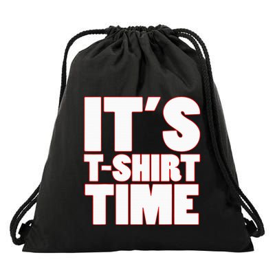 Gym Tan Laundry Gtl New Jersey ItS Time Drawstring Bag