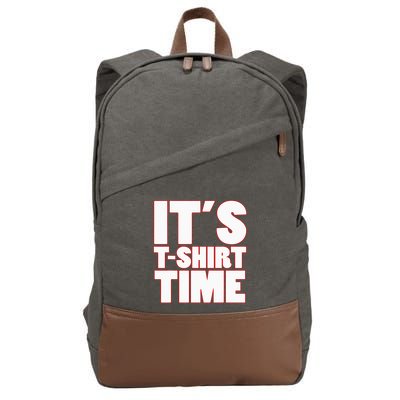 Gym Tan Laundry Gtl New Jersey ItS Time Cotton Canvas Backpack