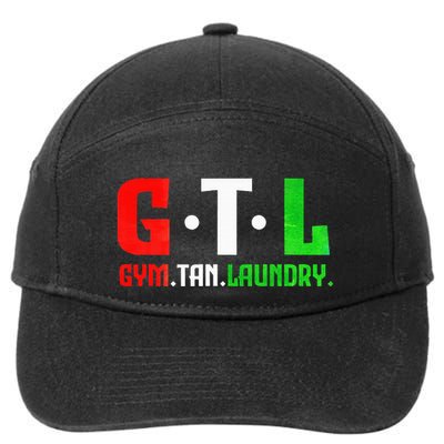 Gym Tan Laundry Gtl New Jersey Garden Nj Shore Italian Flag 7-Panel Snapback Hat