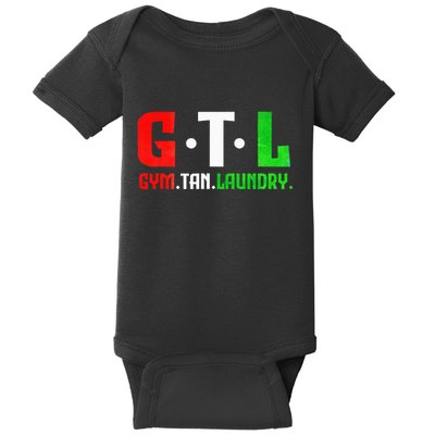 Gym Tan Laundry Gtl New Jersey Garden Nj Shore Italian Flag Baby Bodysuit