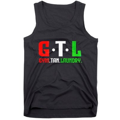 Gym Tan Laundry Gtl New Jersey Garden Nj Shore Italian Flag Tank Top
