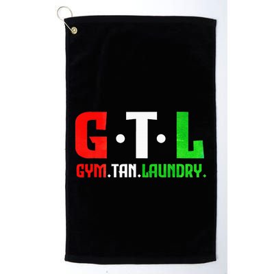 Gym Tan Laundry Gtl New Jersey Garden Nj Shore Italian Flag Golf Towel