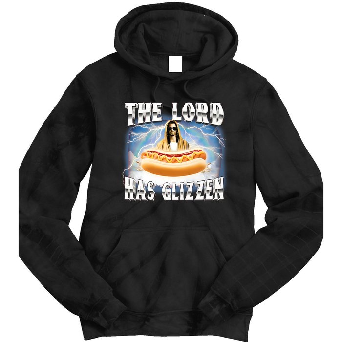 Gotfunny The Lord Has Glizzen Tie Dye Hoodie