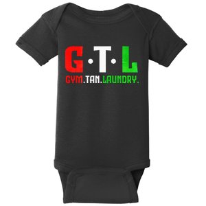 Gym Tan Laundry Gtl New Jersey Garden Nj Shore Italian Flag Baby Bodysuit