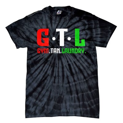 Gym Tan Laundry Gtl New Jersey Garden Nj Shore Italian Flag Tie-Dye T-Shirt