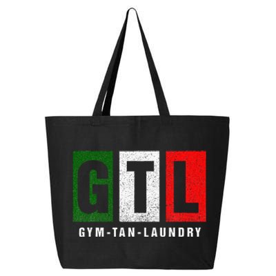 Gym Tan Laundry Gtl New Jersey Garden Nj Shore Italian Flag 25L Jumbo Tote