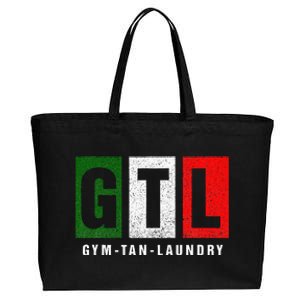 Gym Tan Laundry Gtl New Jersey Garden Nj Shore Italian Flag Cotton Canvas Jumbo Tote