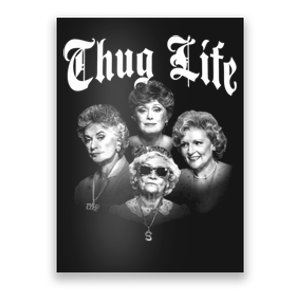 Golden Thug Life 80s Tv Sitcom Lover Fan Gift Poster