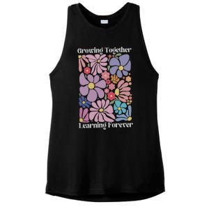 Growing Together Learning Forever Ladies PosiCharge Tri-Blend Wicking Tank