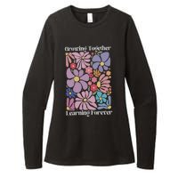 Growing Together Learning Forever Womens CVC Long Sleeve Shirt