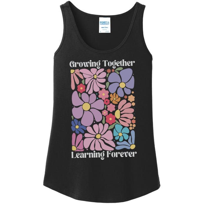 Growing Together Learning Forever Ladies Essential Tank