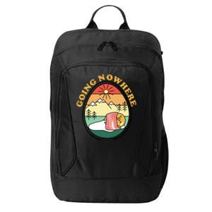 Gudetama The Lazy Egg Camping Going Nowhere City Backpack